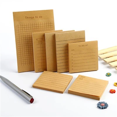 Note adesive marroni