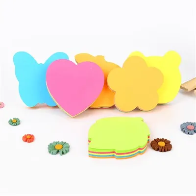 Note appiccicose a forma di